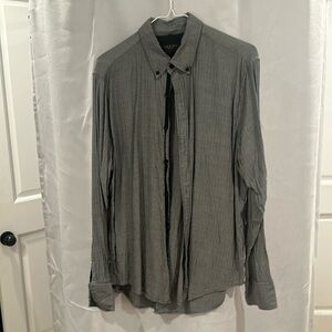 Rag & Bone button down shirt gray (L)